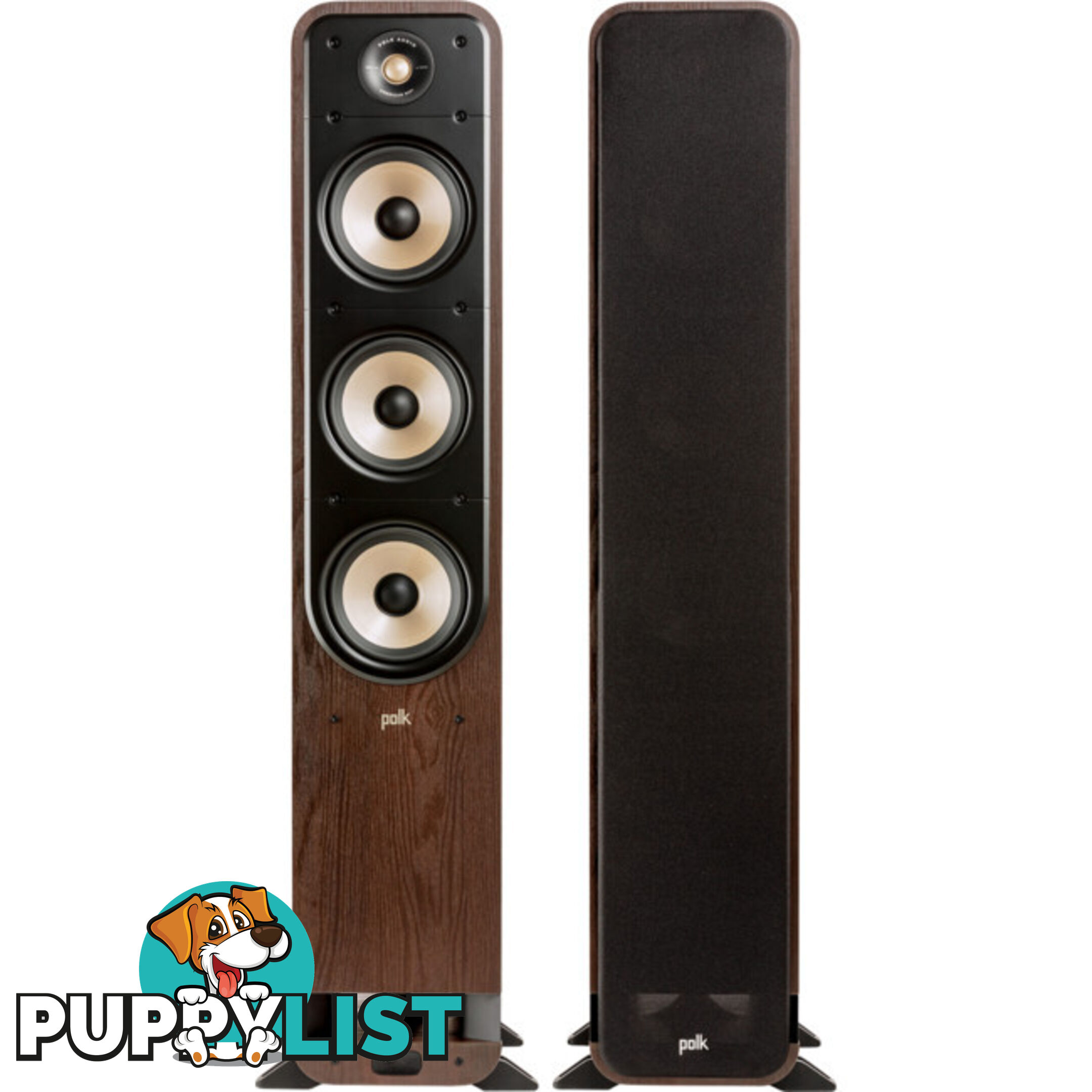 ES60BR SIGNATURE ELITE FLOOR STANDING SPEAKERS 2.5 WAY PAIR - BROWN