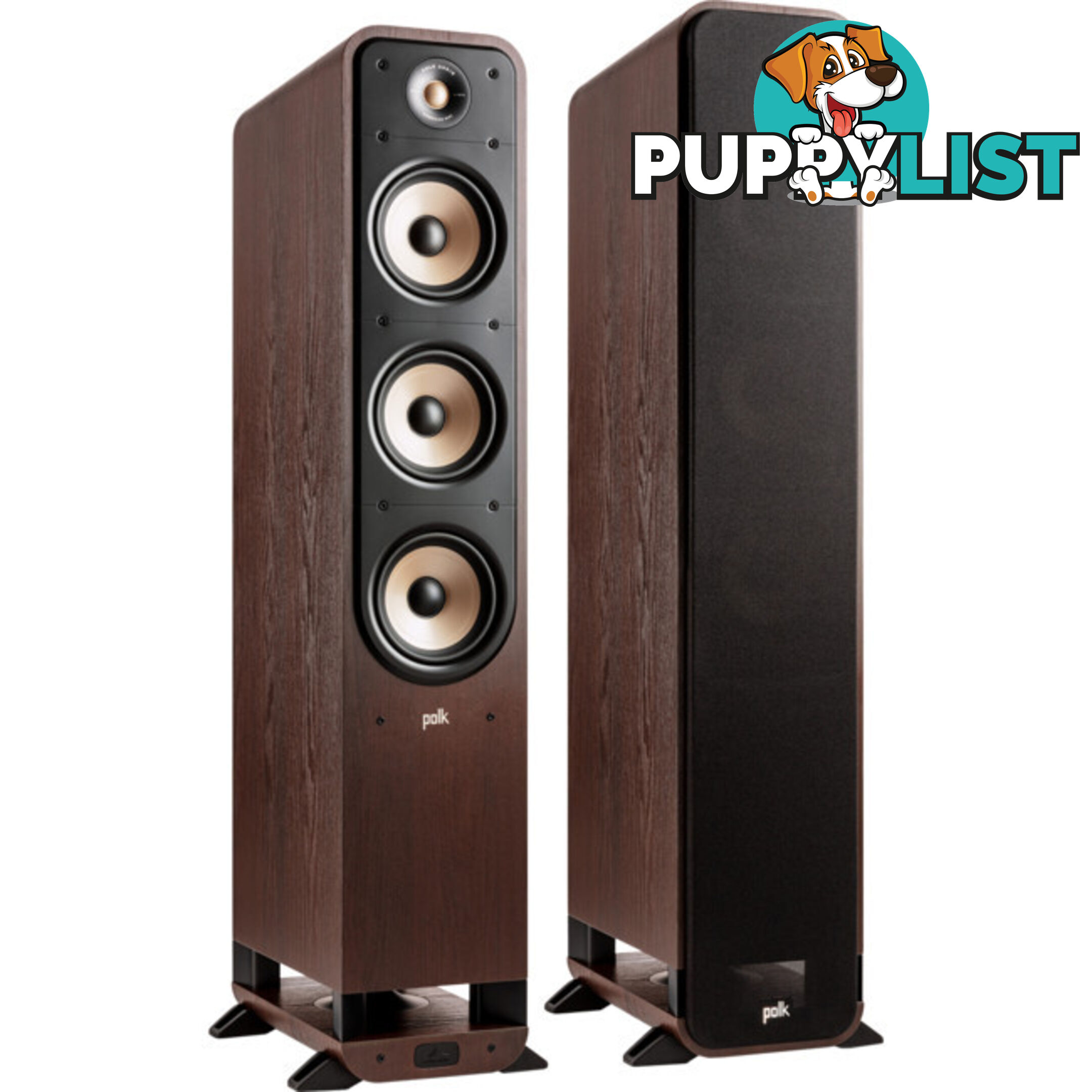 ES60BR SIGNATURE ELITE FLOOR STANDING SPEAKERS 2.5 WAY PAIR - BROWN