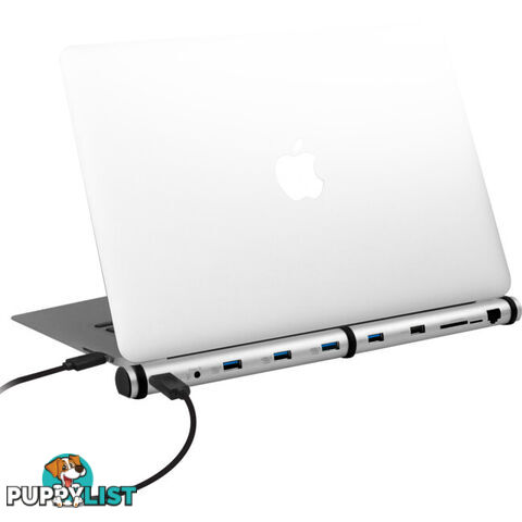 MSDOCK-S MACBOOK AND NOTEBOOK DOCK USB HUB CHARGER MICRO SD LAN