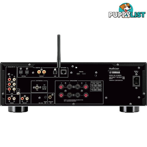 RN800AB 2CH NETWORK RECEIVER BLACK 100W RMS -20HZ-20KHZ, 0.07% THD