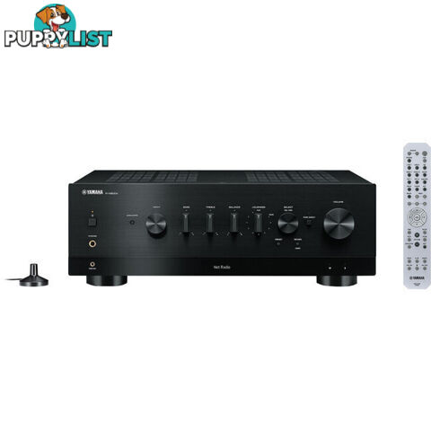 RN800AB 2CH NETWORK RECEIVER BLACK 100W RMS -20HZ-20KHZ, 0.07% THD