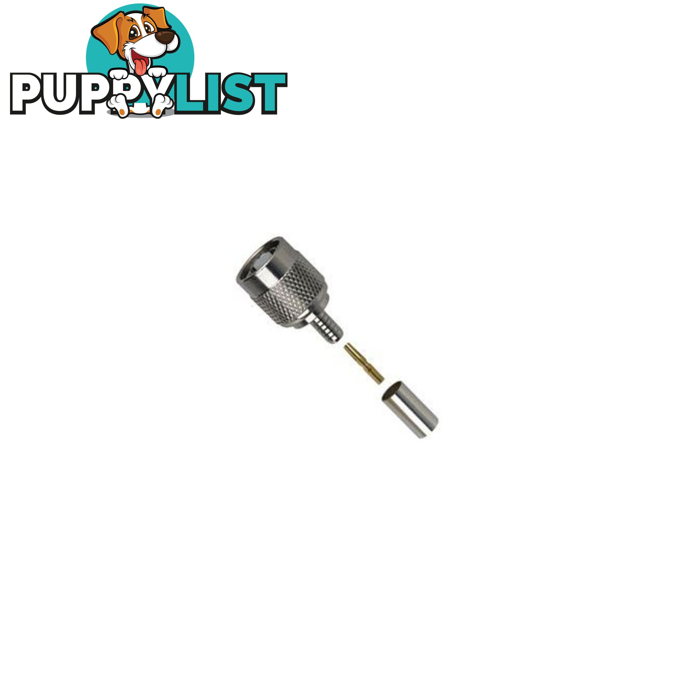 PG1500 TNC RP CRIMP INLINE PLUG