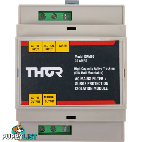 DRM95-20A HARD WIRED DIN RAIL MOUNT- 20A THOR ACTIVE FILTER