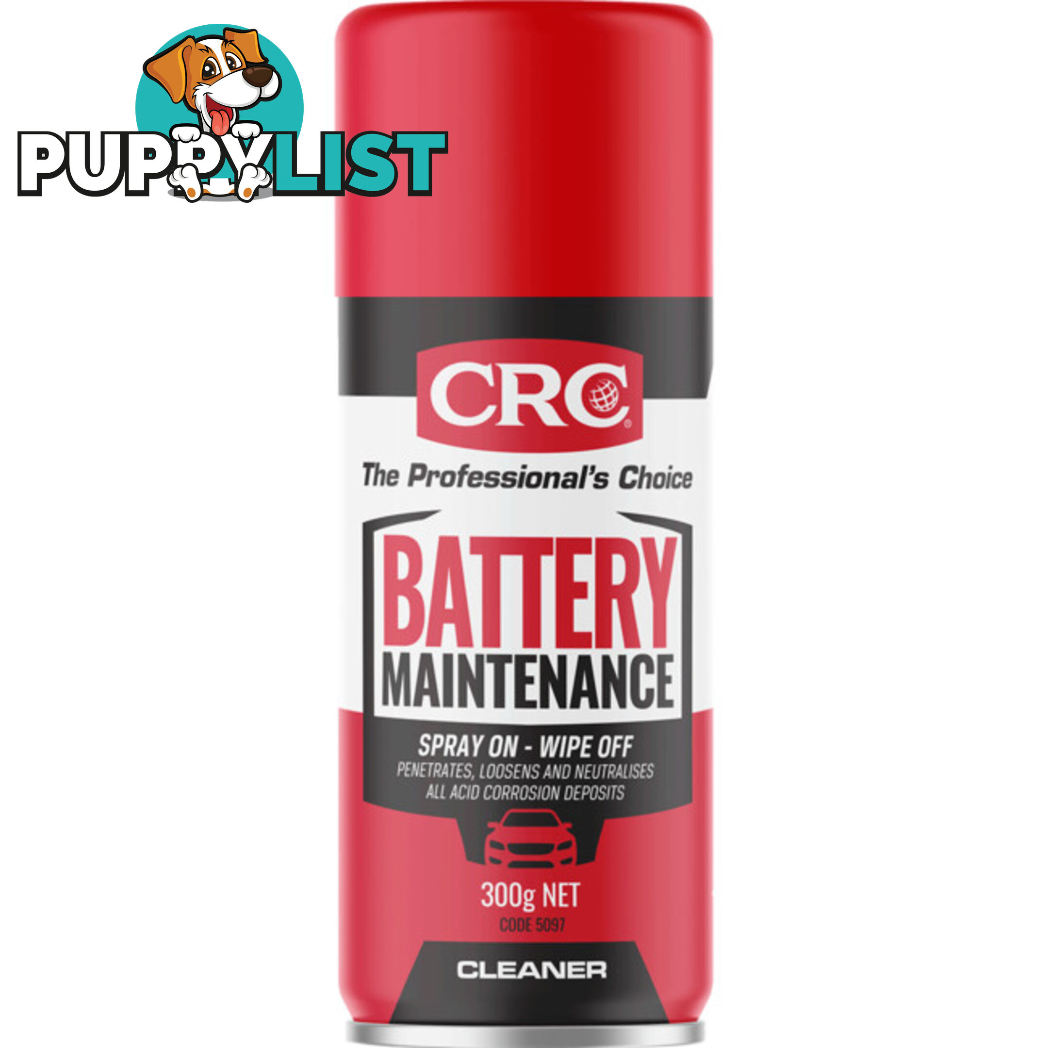 5097CRC BATTERY TERMINAL CLEANER DESOLVES ACID DEPOSITS