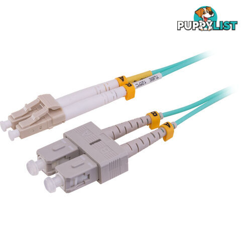 FP7759 20M FIBRE PATCH LEAD LC-SC OD 2.0MM DUPLEX 50/125 ( OM3 )