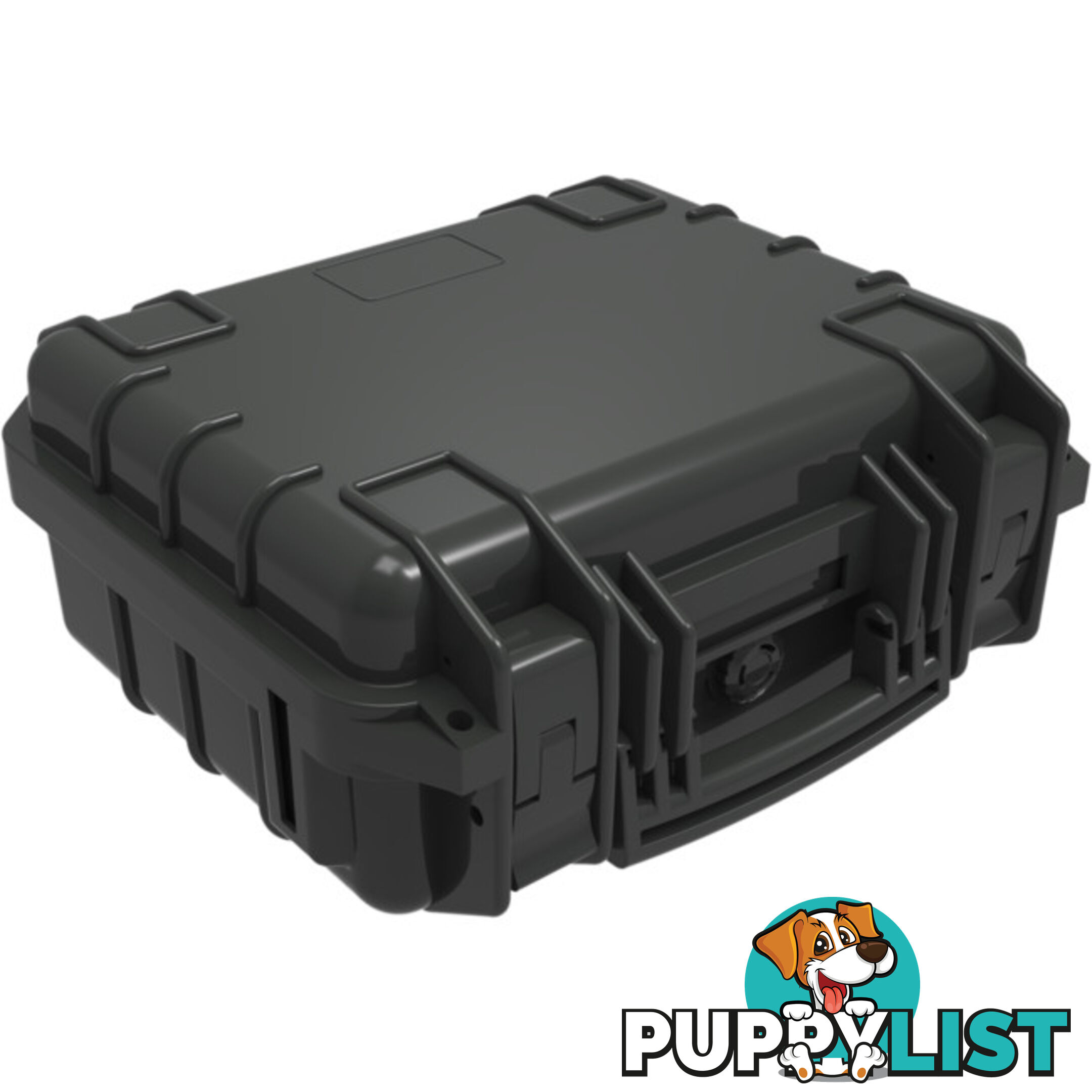 FS288B 288X260X130MM WATERPROOF CASE BLACK PLASTIC CASE