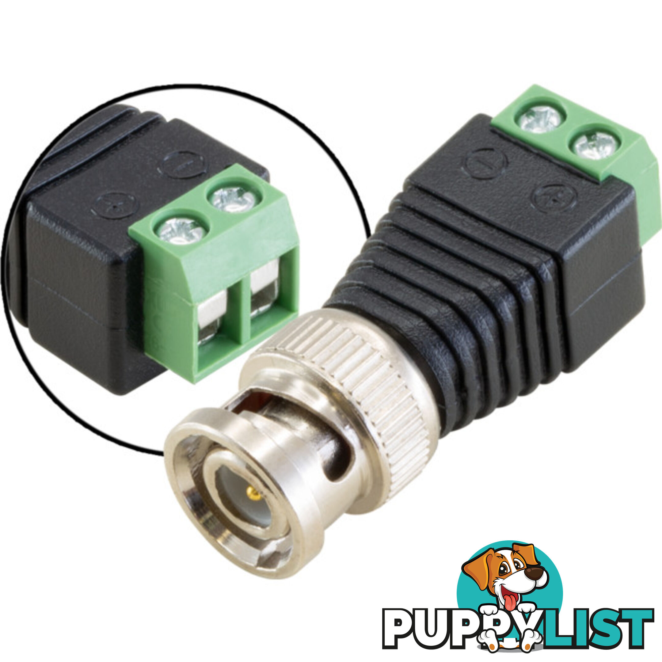 PG1102 SCREW TERMINAL BNC PLUG