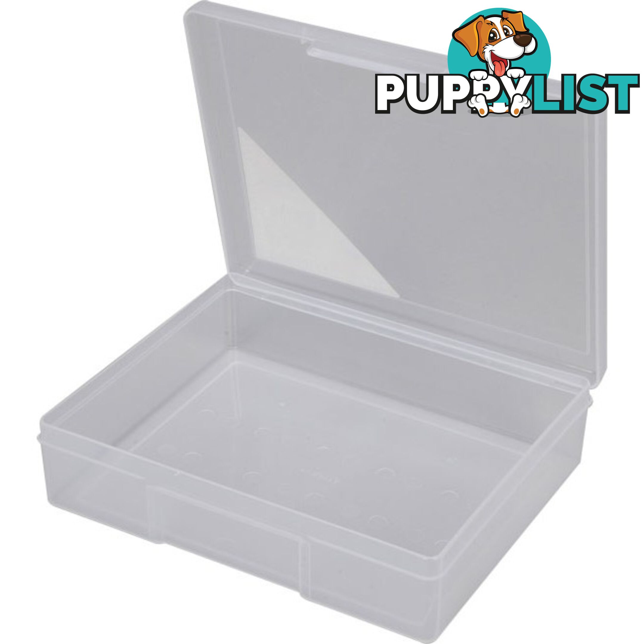 1H029 1 COMPARTMENT STORAGE BOX MEDIUM PLASTIC CASE