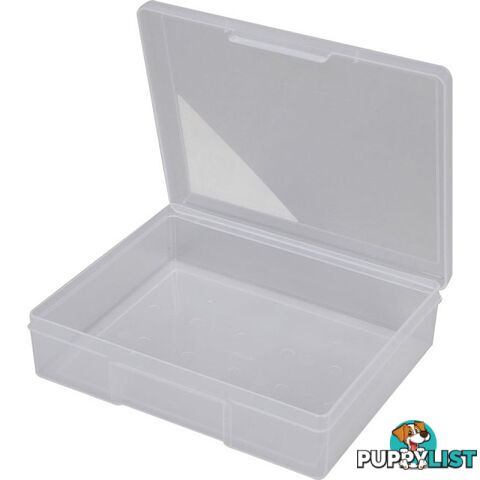 1H029 1 COMPARTMENT STORAGE BOX MEDIUM PLASTIC CASE