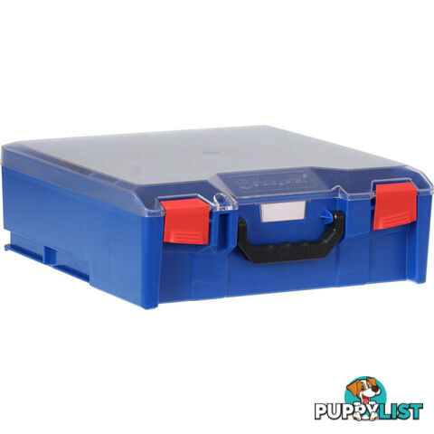 STLC-BL ABS LARGE CASE WITH CLEAR LID BLUE