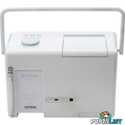 EVOKEPLAYCW DAB+ INTERNET RADIO WITH BLUETOOTH COTTON WHITE