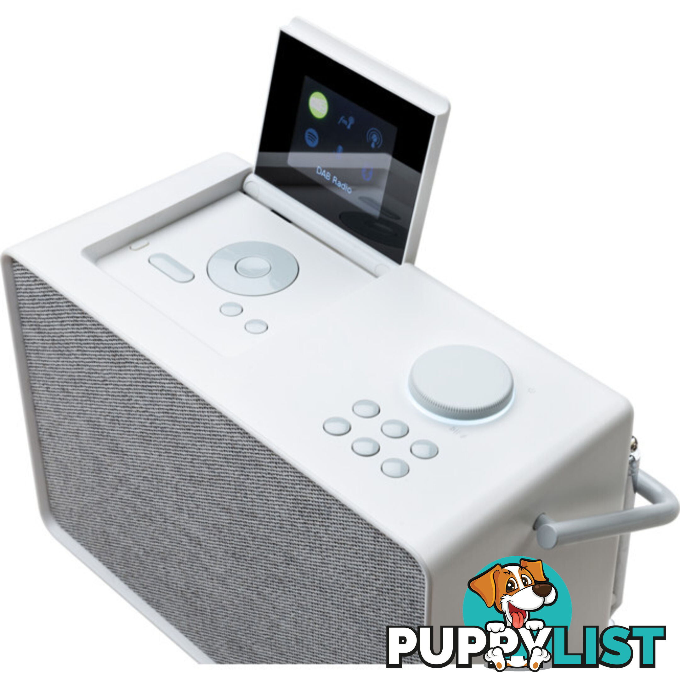 EVOKEPLAYCW DAB+ INTERNET RADIO WITH BLUETOOTH COTTON WHITE