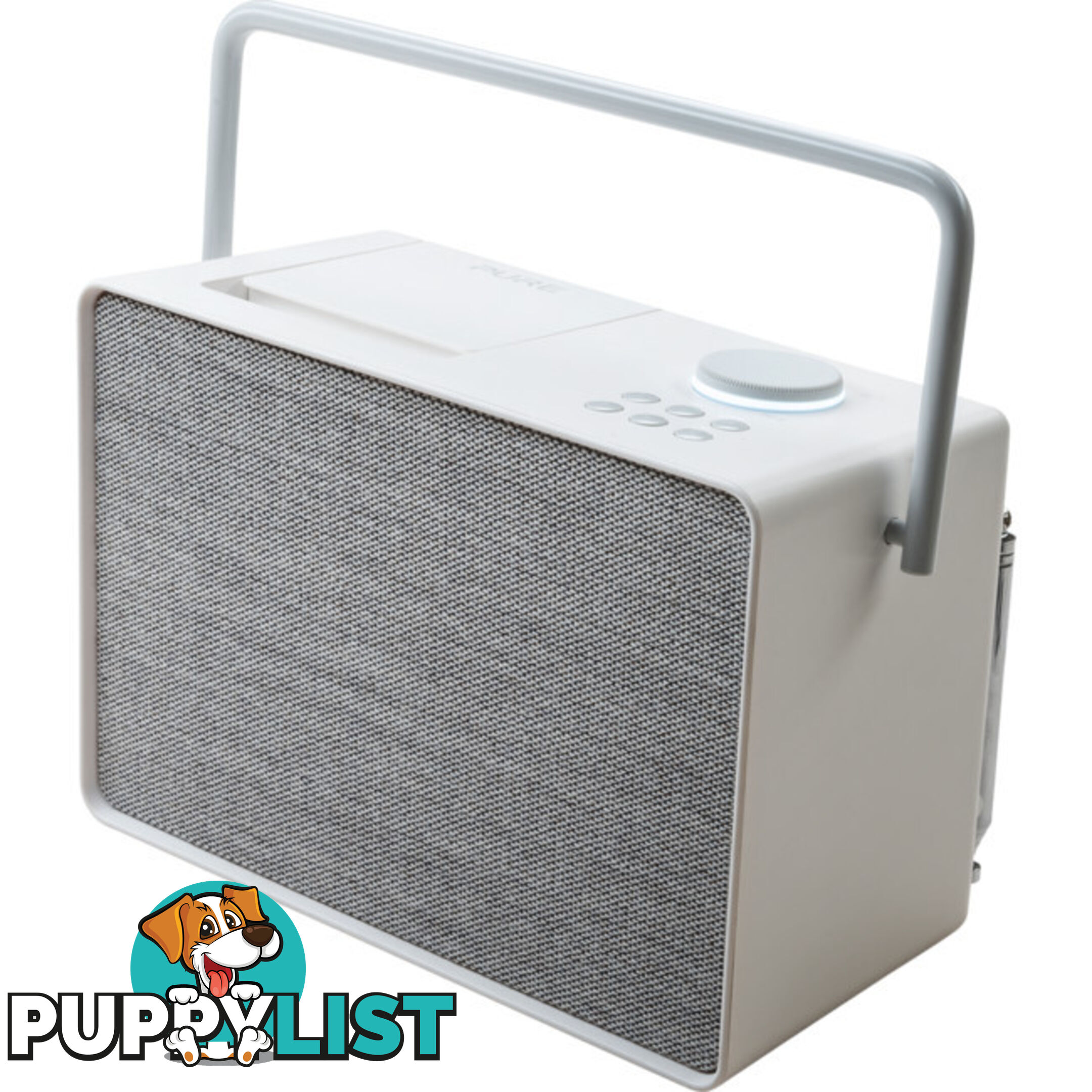 EVOKEPLAYCW DAB+ INTERNET RADIO WITH BLUETOOTH COTTON WHITE