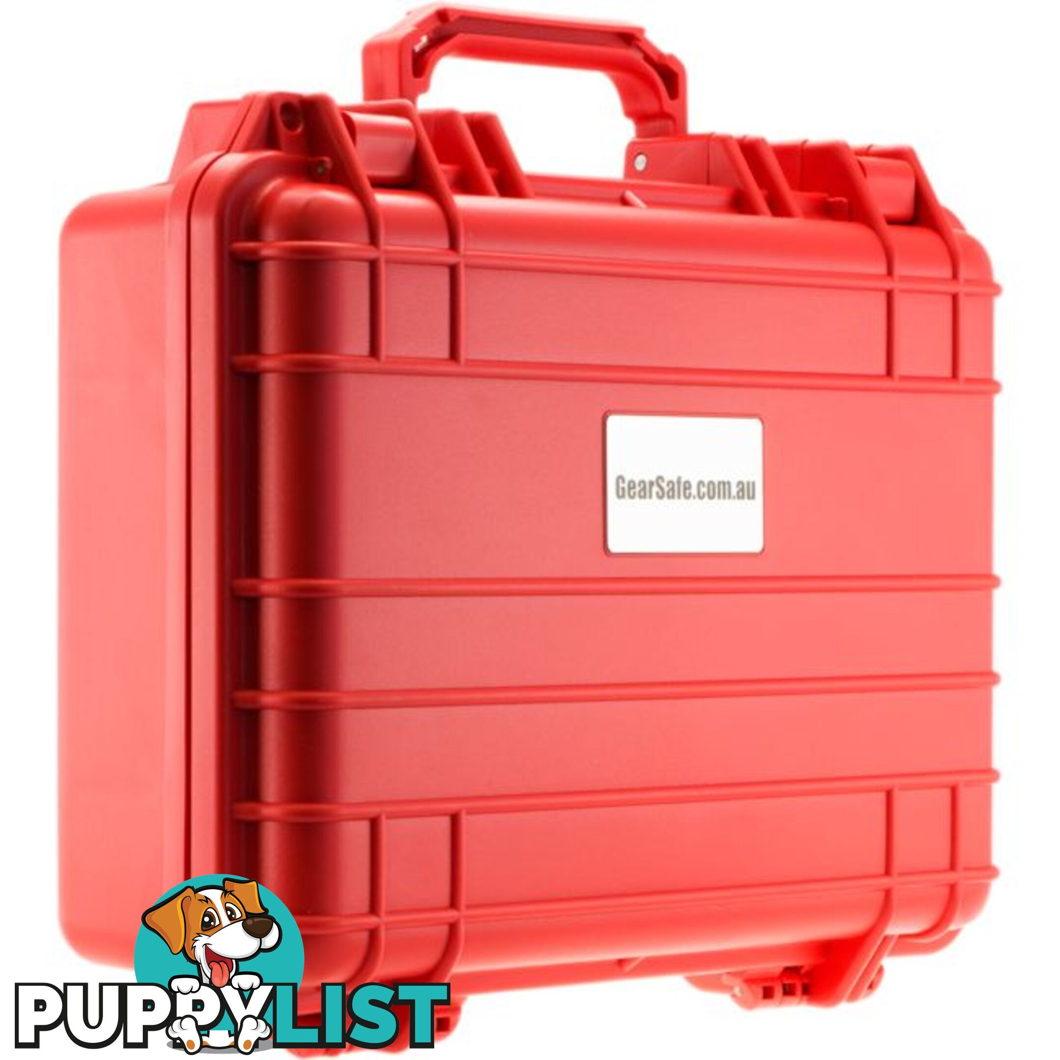 GS012R RED 330 X 280 X 120 PROTECTIVE CASE WITH FOAM GEARSAFE