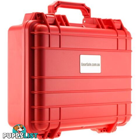 GS012R RED 330 X 280 X 120 PROTECTIVE CASE WITH FOAM GEARSAFE