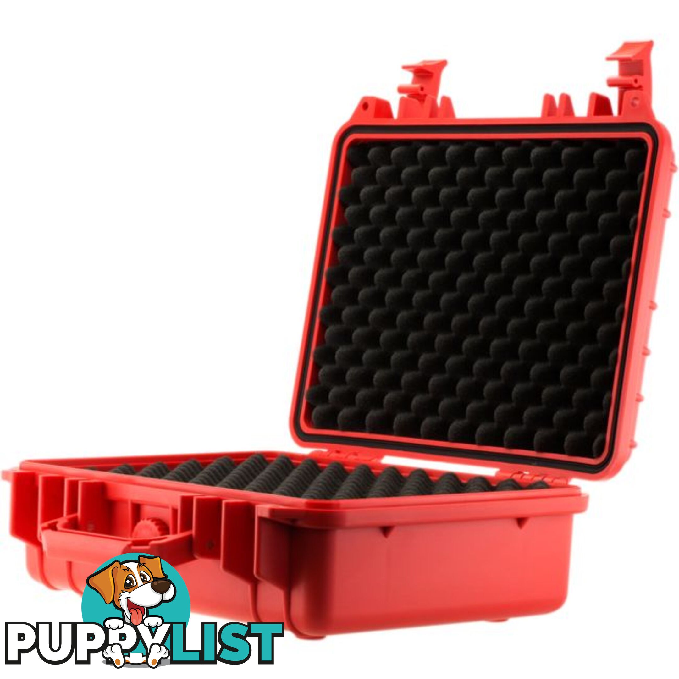 GS012R RED 330 X 280 X 120 PROTECTIVE CASE WITH FOAM GEARSAFE