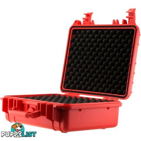 GS012R RED 330 X 280 X 120 PROTECTIVE CASE WITH FOAM GEARSAFE