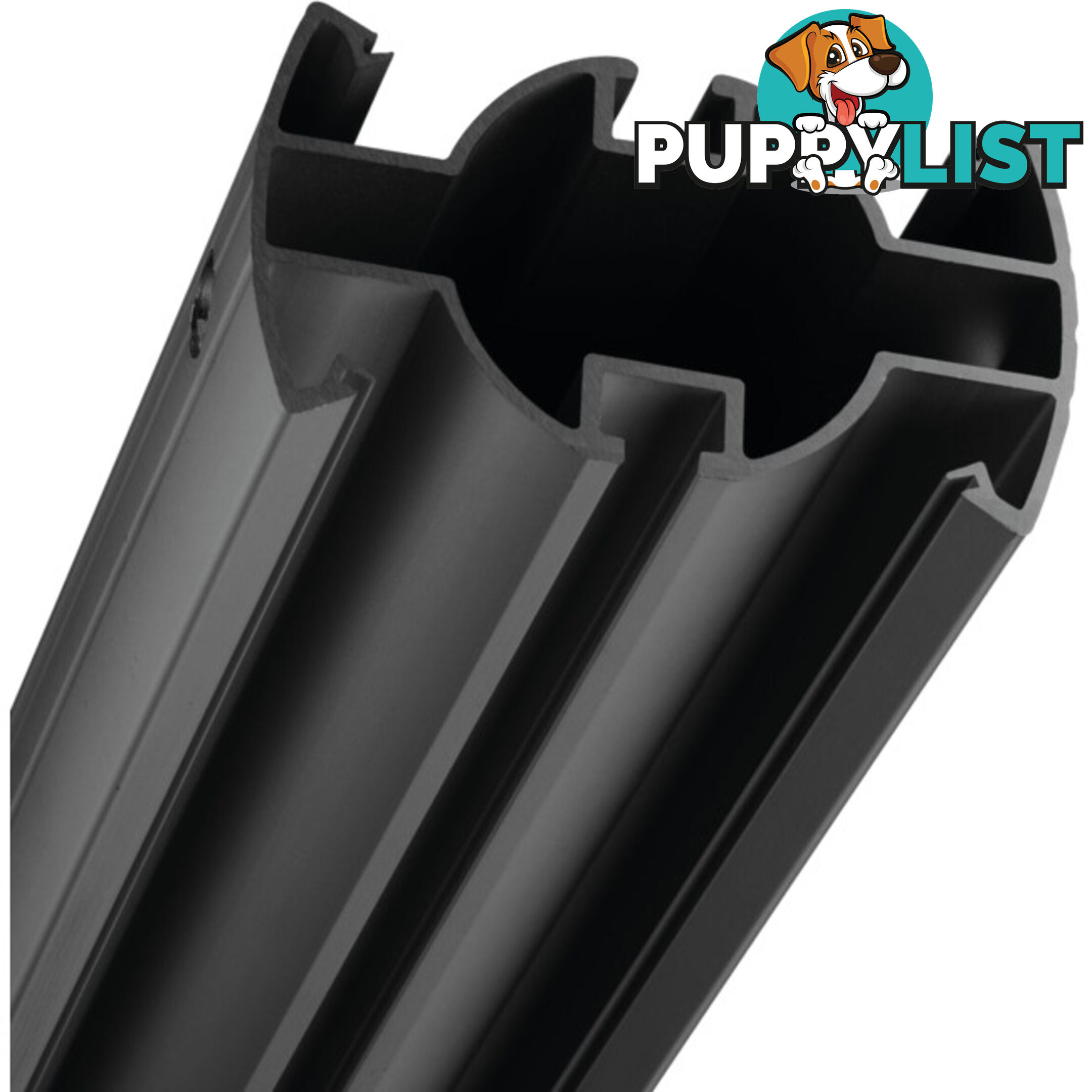 PUC2515B BLACK 150CM CONNECT-IT POLE VOGELS