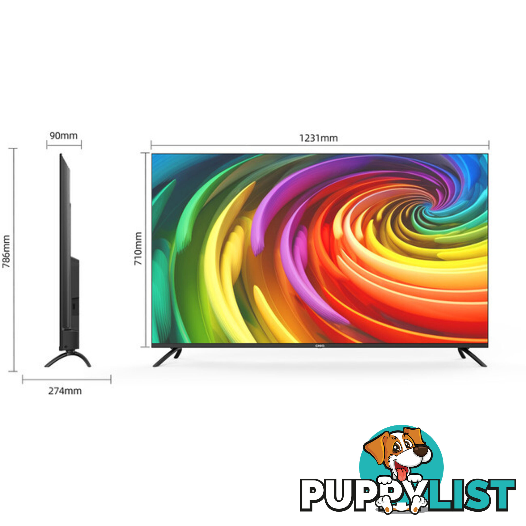 U55G7PG 55" LED 4K UHD GOOGLE TV FRAMELESS