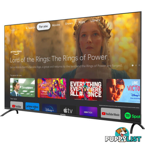 U55G7PG 55" LED 4K UHD GOOGLE TV FRAMELESS