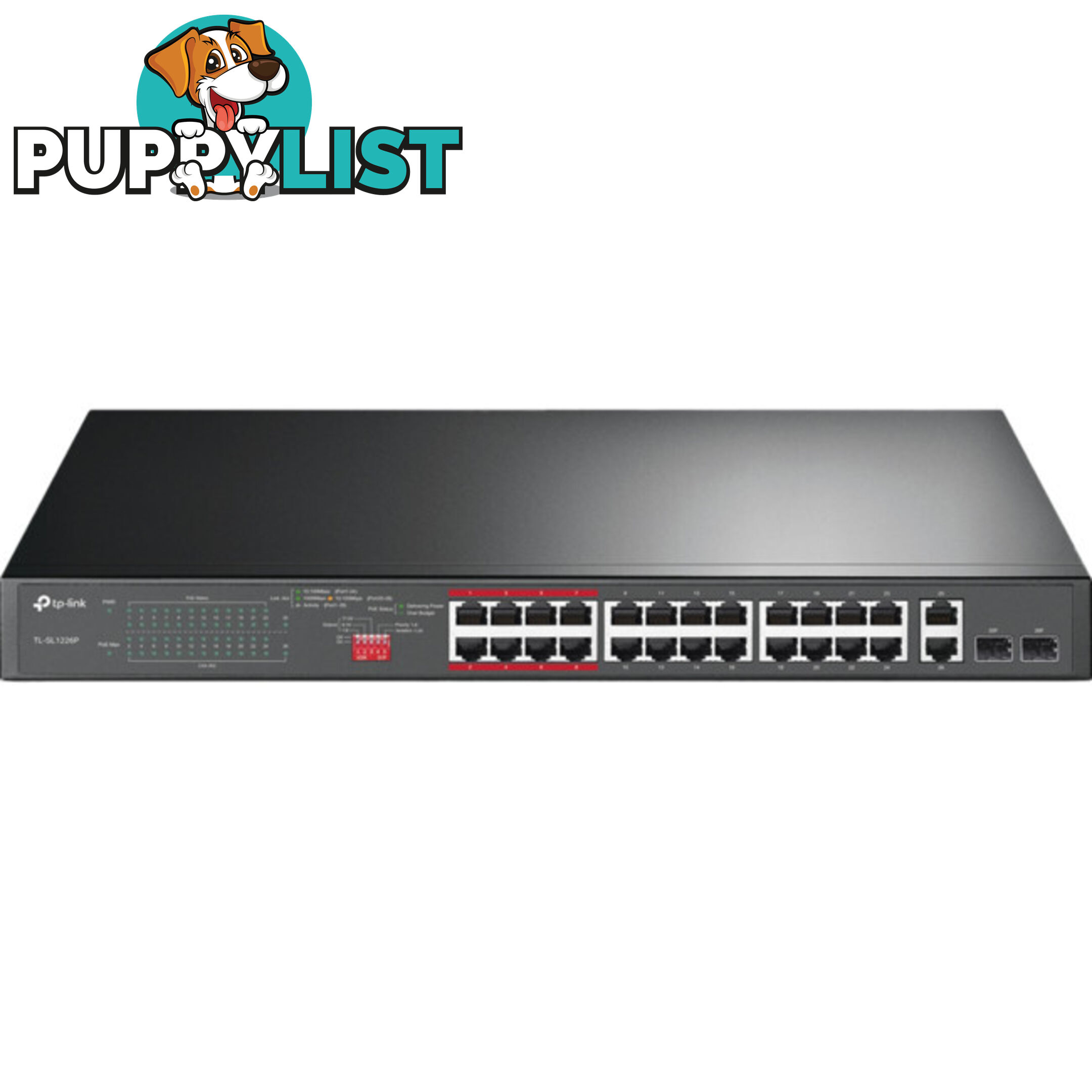 SL1226P 24+2 PORT POE+ SWITCH 250W