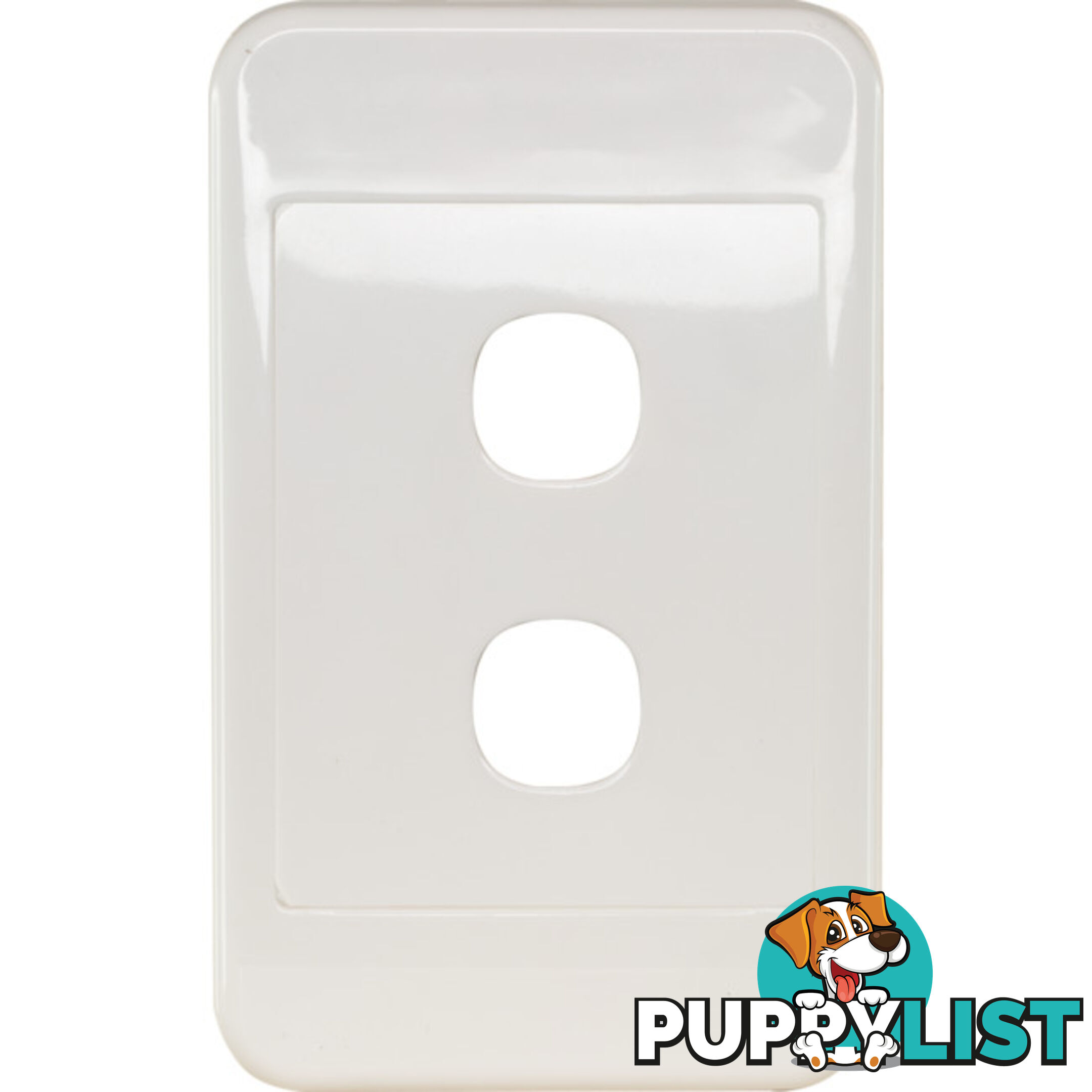 PK4592 2 GANG WALL PLATE WHITE CLIPSAL 2000 SERIES