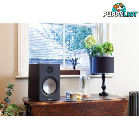 BRONZE100-BLK BLACK BRONZE 100 BOOKSHELF SPEAKER