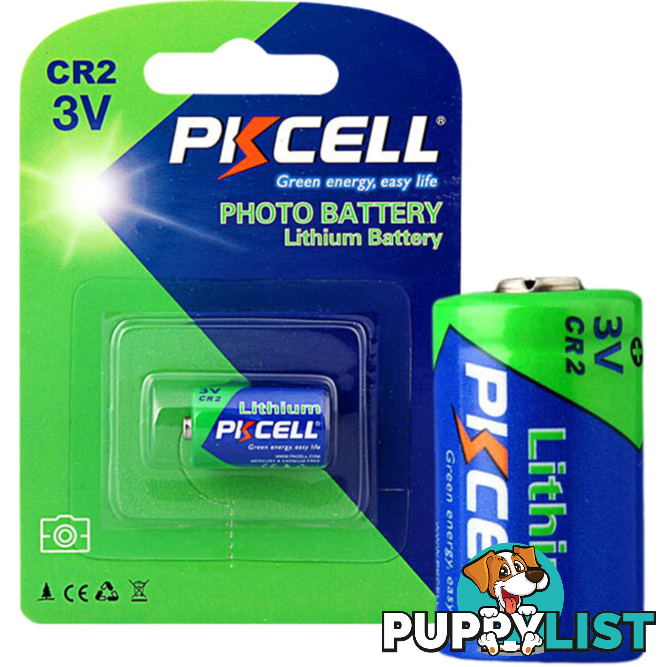 PKCR2 3V LITHIUM CR2 BATTERY 1PK PHOTO BATTERY