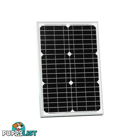 SYM20W SYMMETRY 20W 12V SOLAR PANEL MONOCRYSTALLINE AND JUNCTION BOX