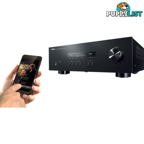 RS202B BLUETOOTH STEREO RECEIVER 100W X 2 YAMAHA BLACK