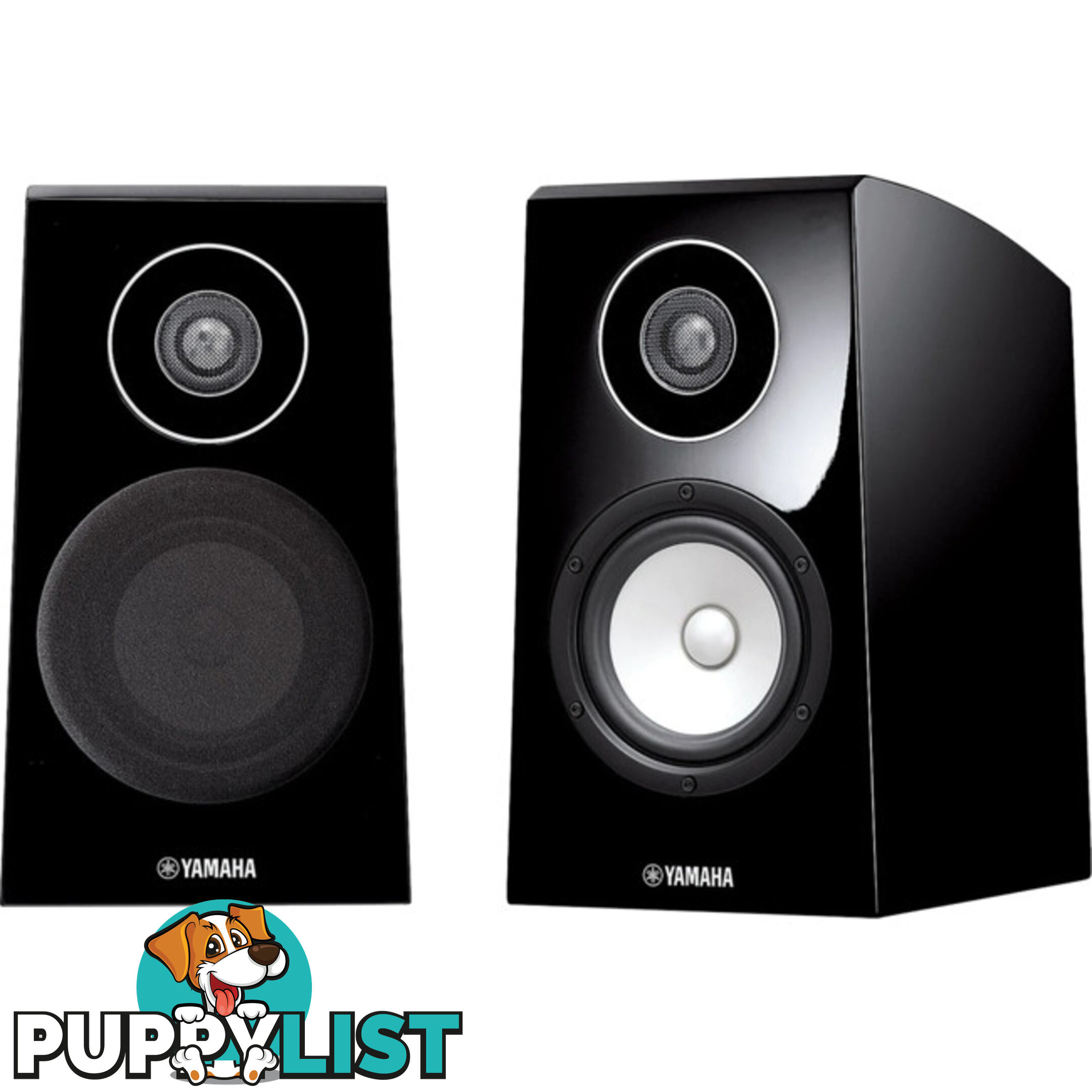 NSB750BGP 2-WAY BOOKSHELF SPEAKERS GLOSS BLACK YAMAHA