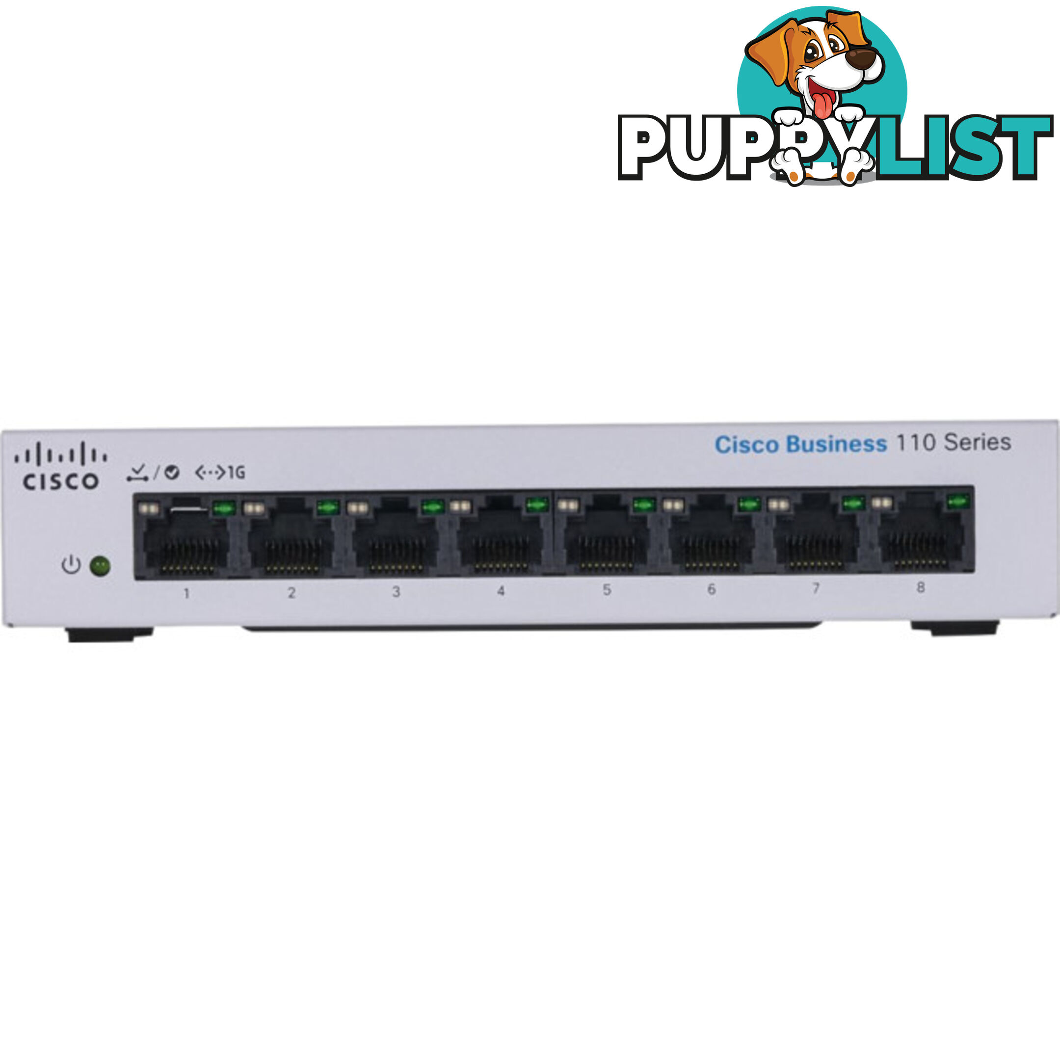 CBS110-8T-D CISCO 8 PORT UNMANAGED SWITCH