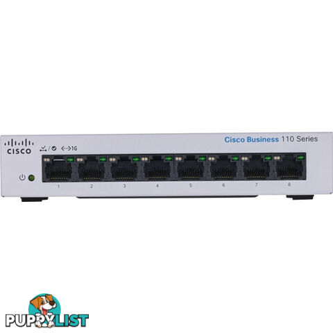 CBS110-8T-D CISCO 8 PORT UNMANAGED SWITCH