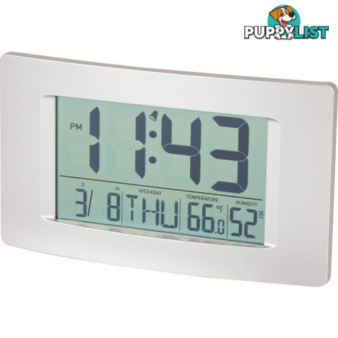 XC0225 LCD CLOCK WITH TEMPERATURE CALENDAR