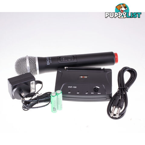 VHF100 SINGLE CHANNEL VHF MIC SYSTEM 255MHZ EXPORT ONLY