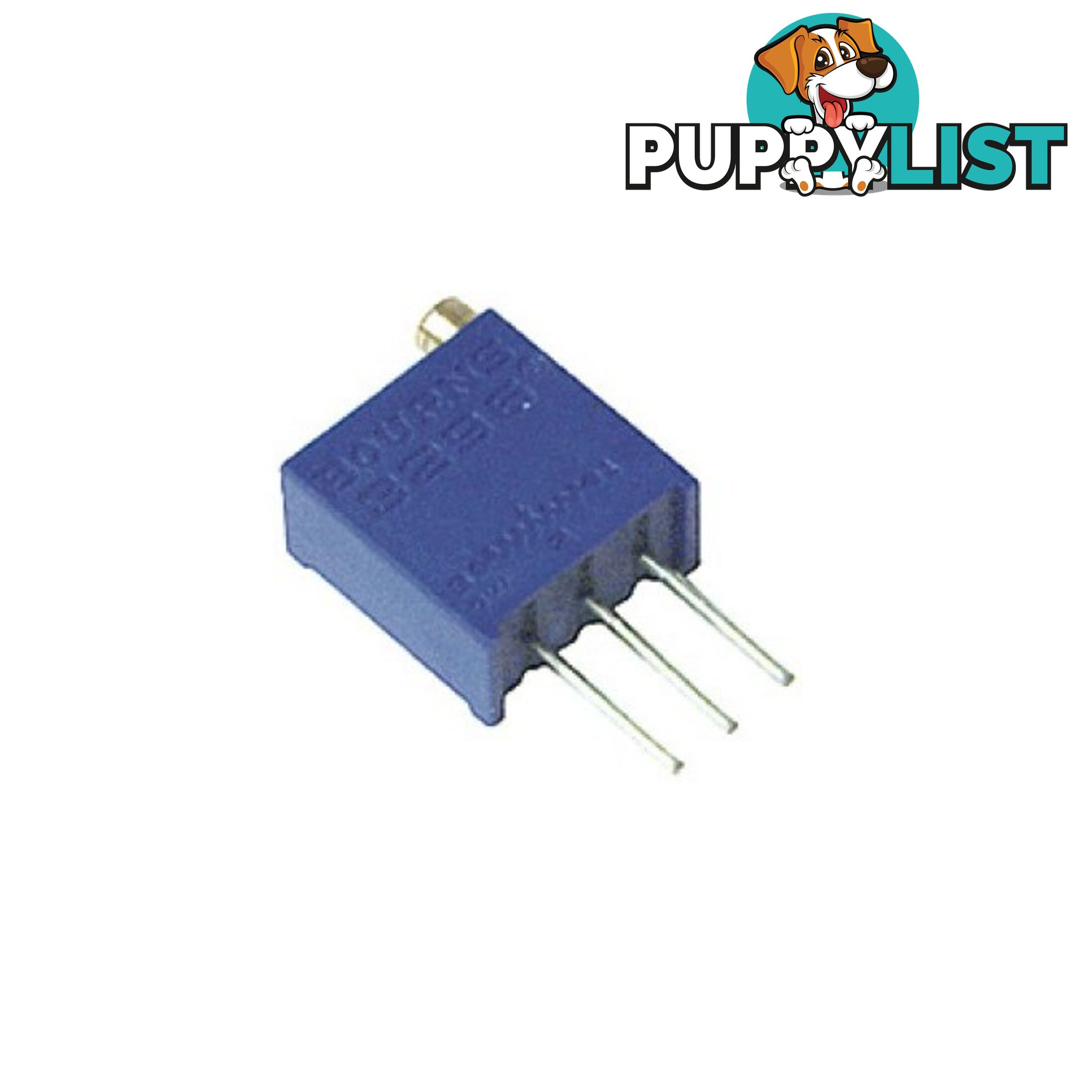 64W-50KB 50K 25 TURN TRIMPOT HORIZONTAL TRIM POTENTIOMETER