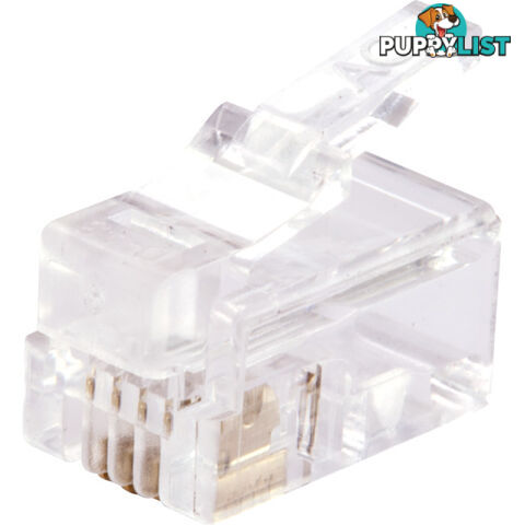 PK3980 RJ11 4P4C MODULAR PLUG