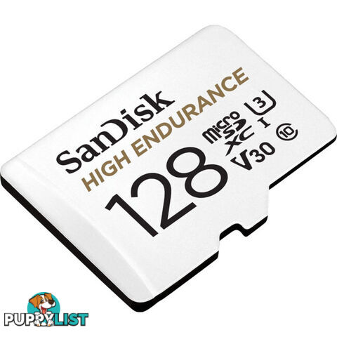 MSD128HE 128G MICRO SD CARD HIGH ENDURANCE 100MB SD ADAPTER