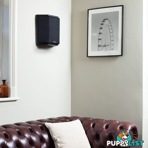 BRONZEFX-BLK SURROUND SPEAKERS BLACK