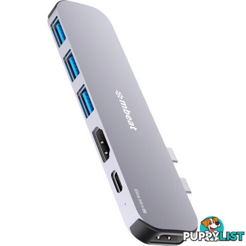 UCDP8 ELITE MINI 6-IN-1 USB-C HUB MACBOOK PRO PD HDMI 4K