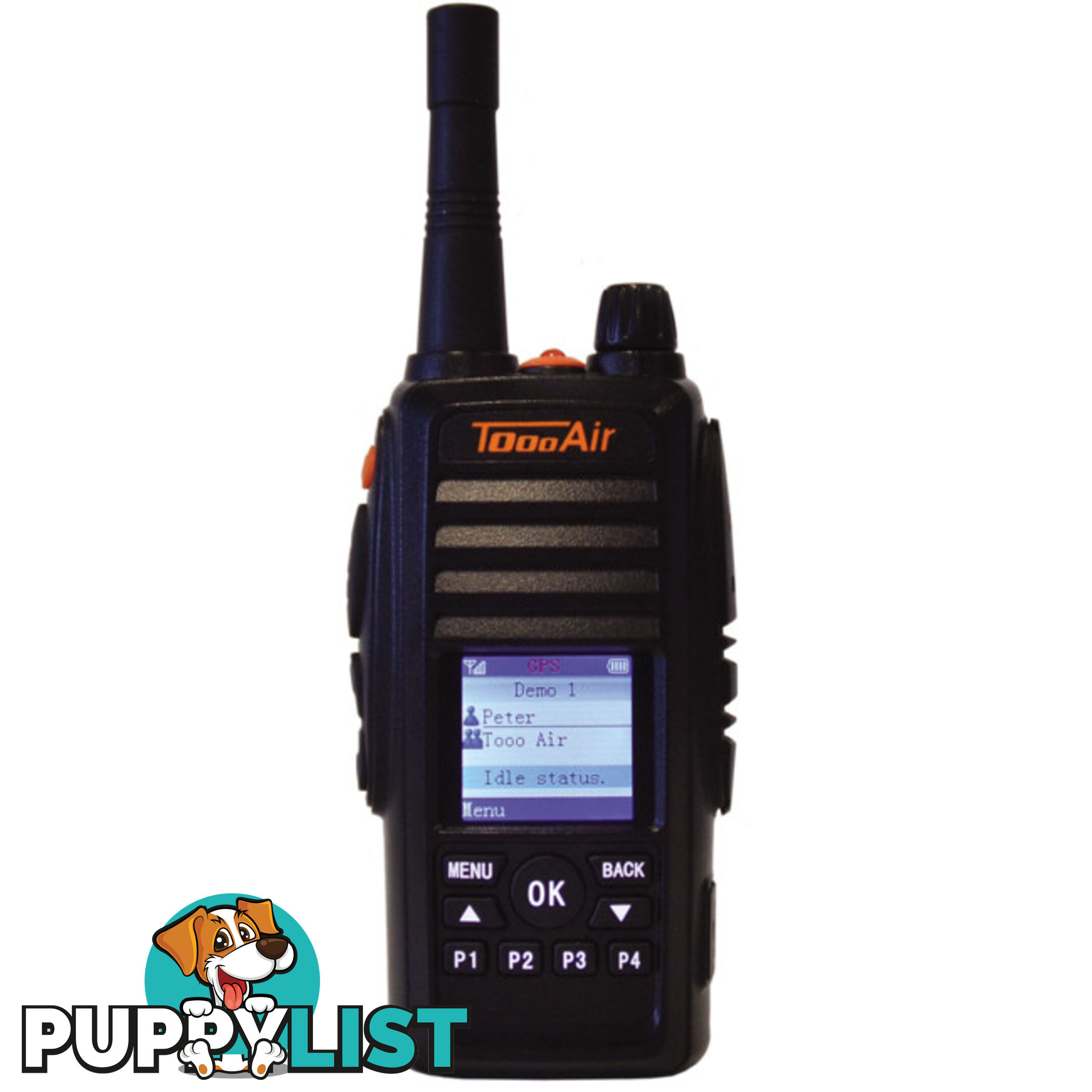 TA388 WIDE AREA HANDHELD IP RADIO +GPS DROP IN CHARGER - TOOOAIR