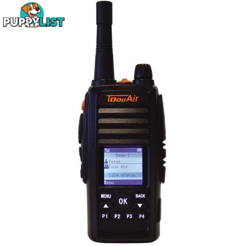 TA388 WIDE AREA HANDHELD IP RADIO +GPS DROP IN CHARGER - TOOOAIR