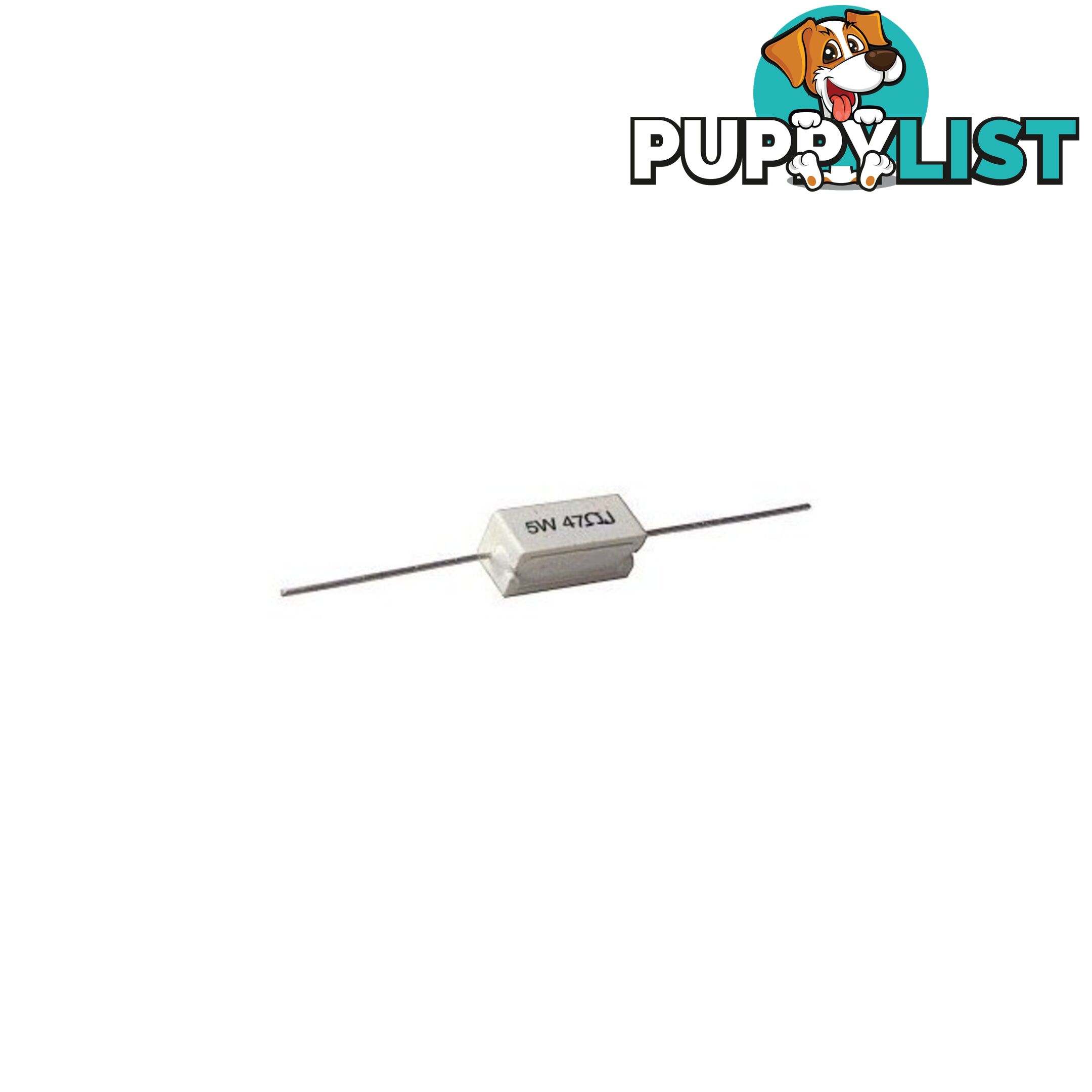 PW5-8R2 8R2 OHM WIREWOUND RESISTOR PW5 8.2 OHM 5 WATT