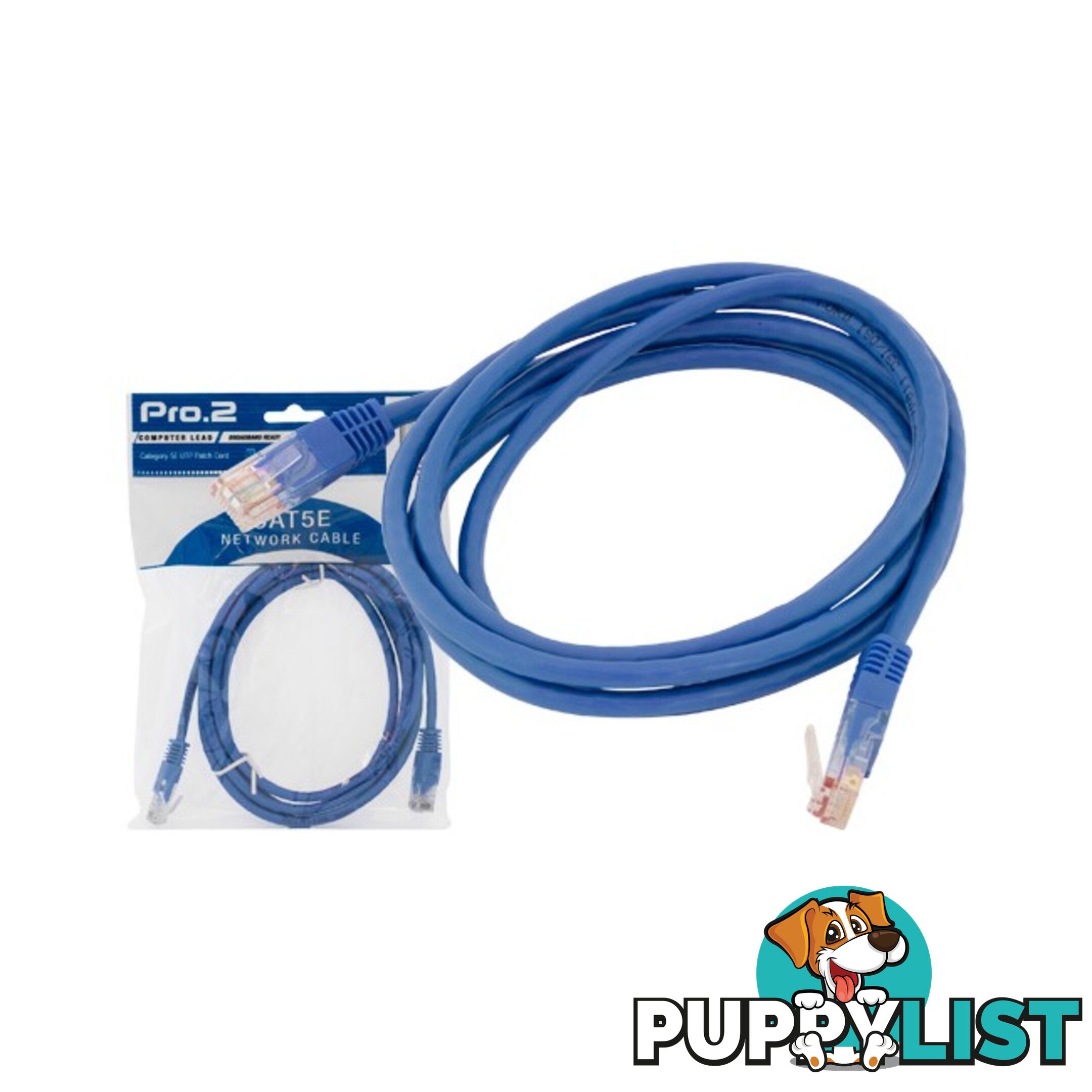 LC7127B 20M BLUE CAT5E PATCH LEAD PRO2