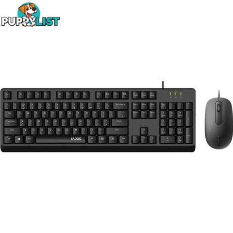 X130PRO WIRED OPTICAL MOUSE KEYBOARD RAPOO