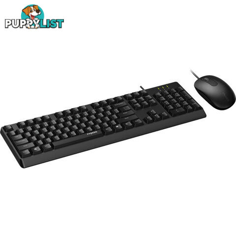 X130PRO WIRED OPTICAL MOUSE KEYBOARD RAPOO