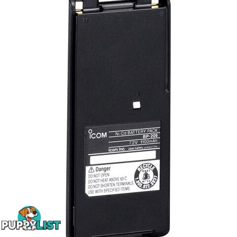 BP210N NI-MH 7.2V 1650MA SPARE BATTERY PACK ICOM