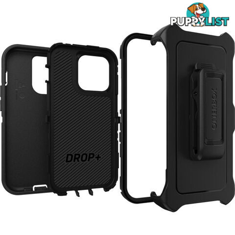 IPH14PRDB IPHONE 14 PRO BLACK DEFENDER SERIES