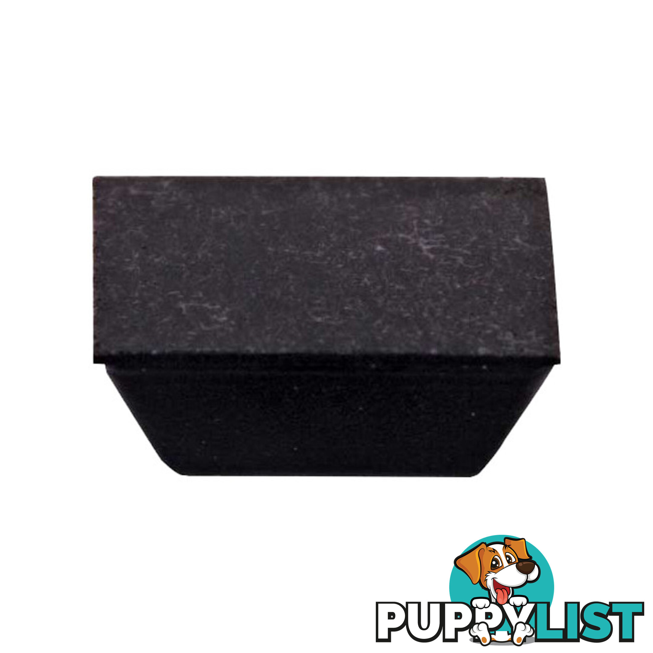 H0944 12MM SQUARE BUBBER FEET BLACK