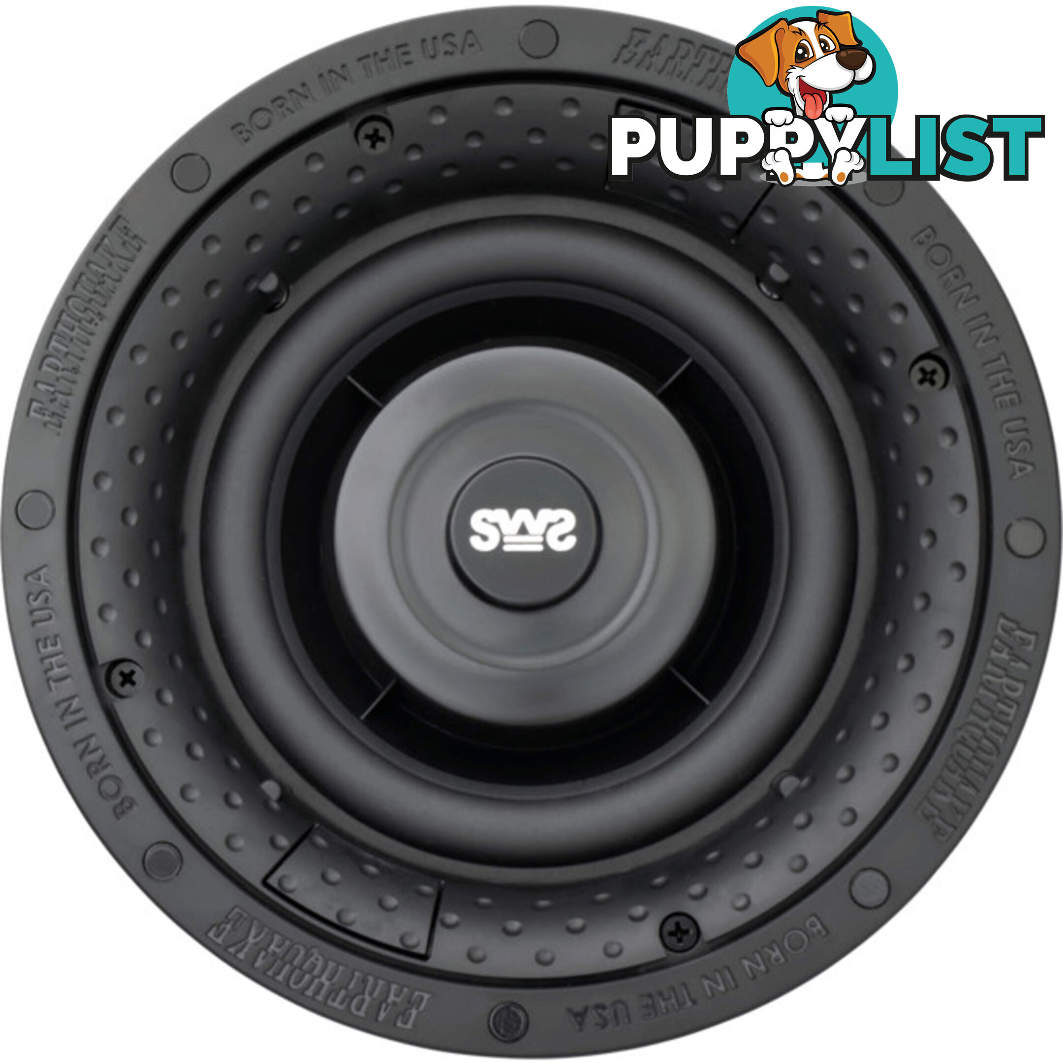 SUB6 6.5" IN WALL 150W SUBWOOFER 2X4 STUD MOUNTING EDGELESS